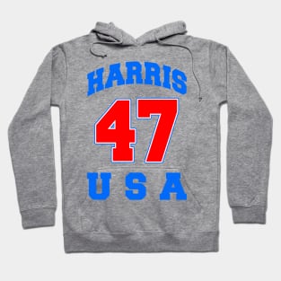 Harris 47 USA Hoodie